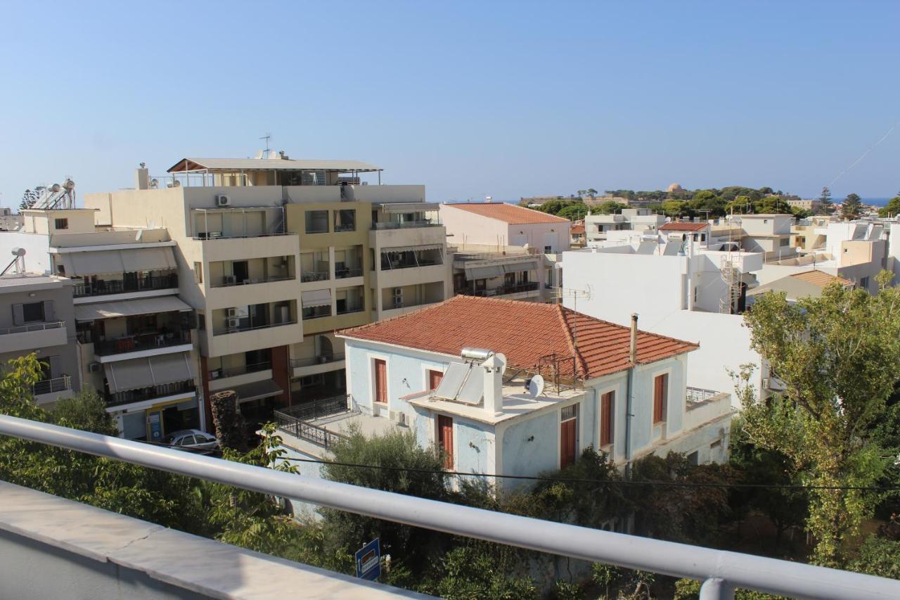 Le Chris Central Apartments Rethymno  ภายนอก รูปภาพ